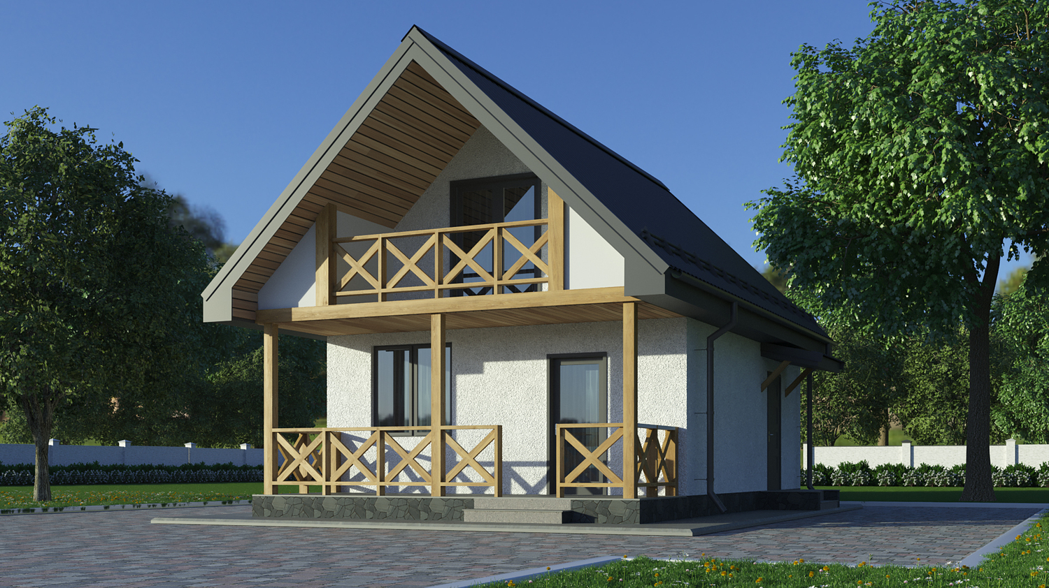 Проект Р-2, Площадь 86 м2